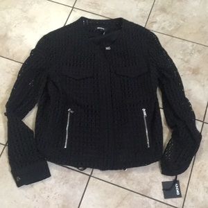 NWT DKNY sz XS black blazer/jacket